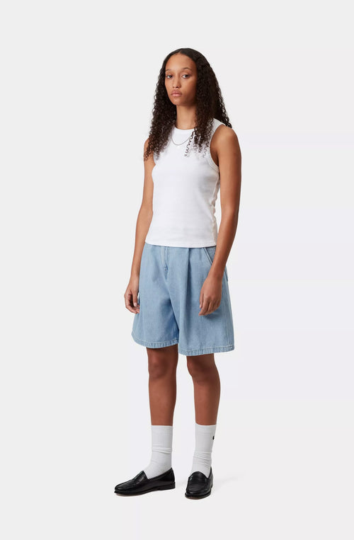 Bermuda Carhartt WIP  Woman Alta Denim Blue