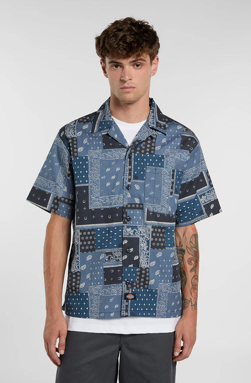Camisa DICKIES Glandorf SS Dark Navy