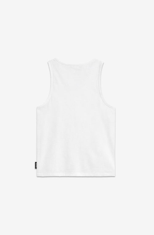 Camiseta Tank Top Humans Are Exhausting White