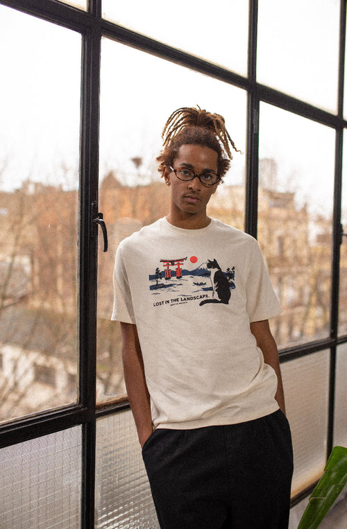 Landscape Organic Cotton Ivory T-shirt