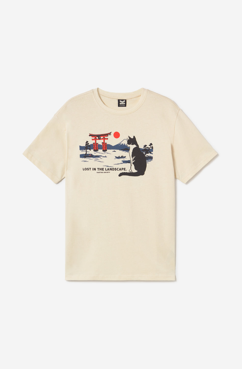 Camiseta Landscape Organic Cotton Ivory