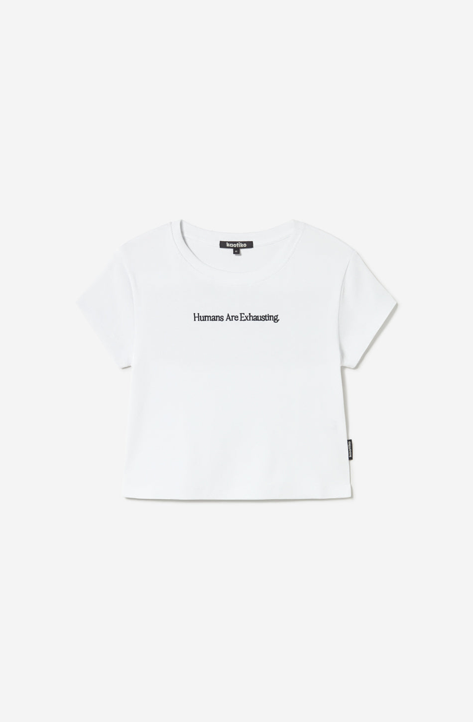 Camiseta Humans Are Exhausting White