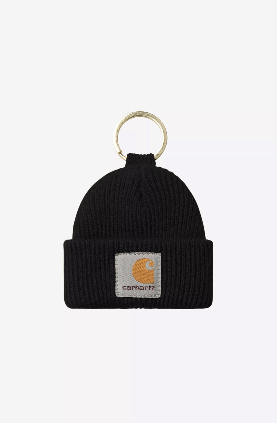 Llavero Carhartt WIP Mini Watch Hat Keychain Black