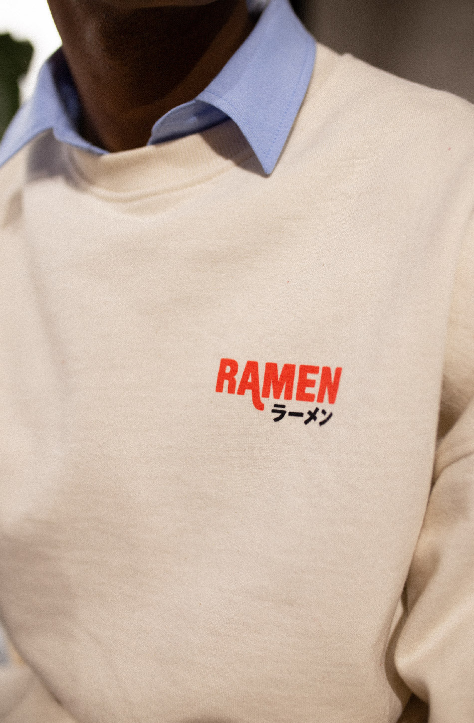 Sudadera Ramen Osaka Ivory
