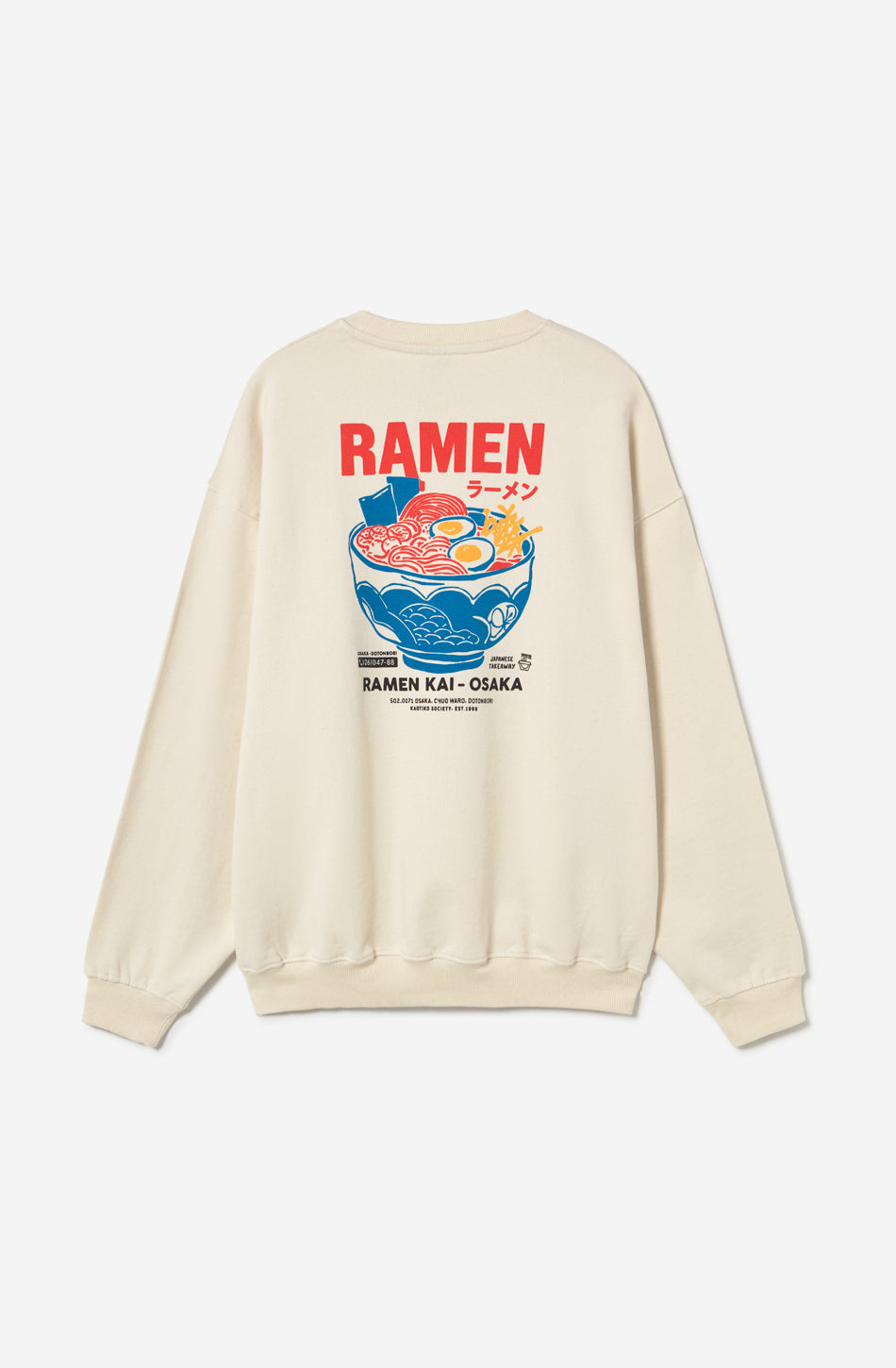 Sudadera Ramen Osaka Ivory