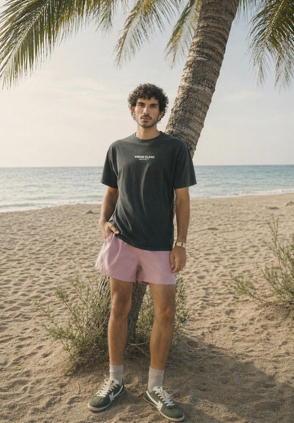 Camiseta Virgin Island Black