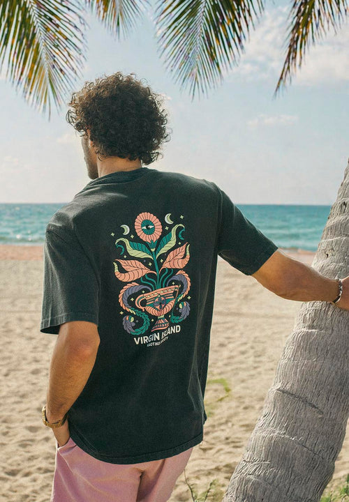 Camiseta Virgin Island Black