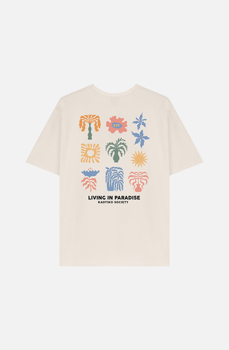 Camiseta Paradise Organic Cotton Ivory