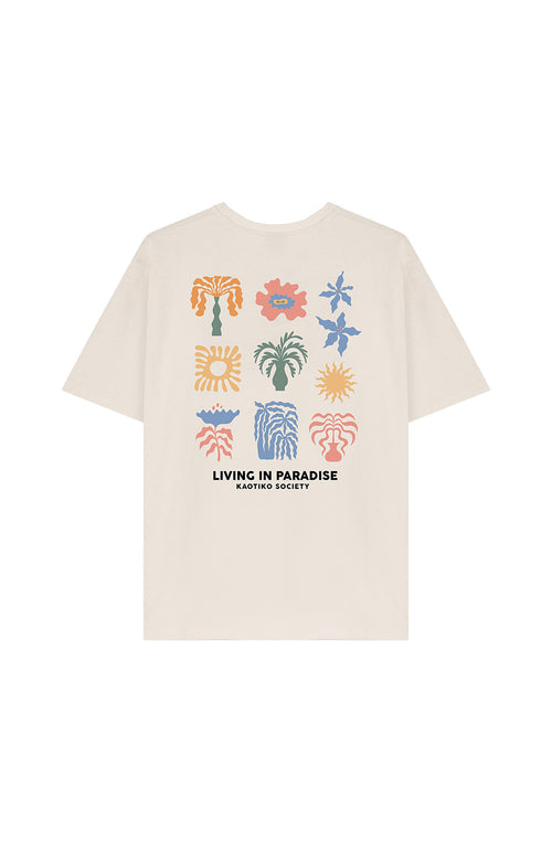 Camiseta Paradise Organic Cotton Ivory