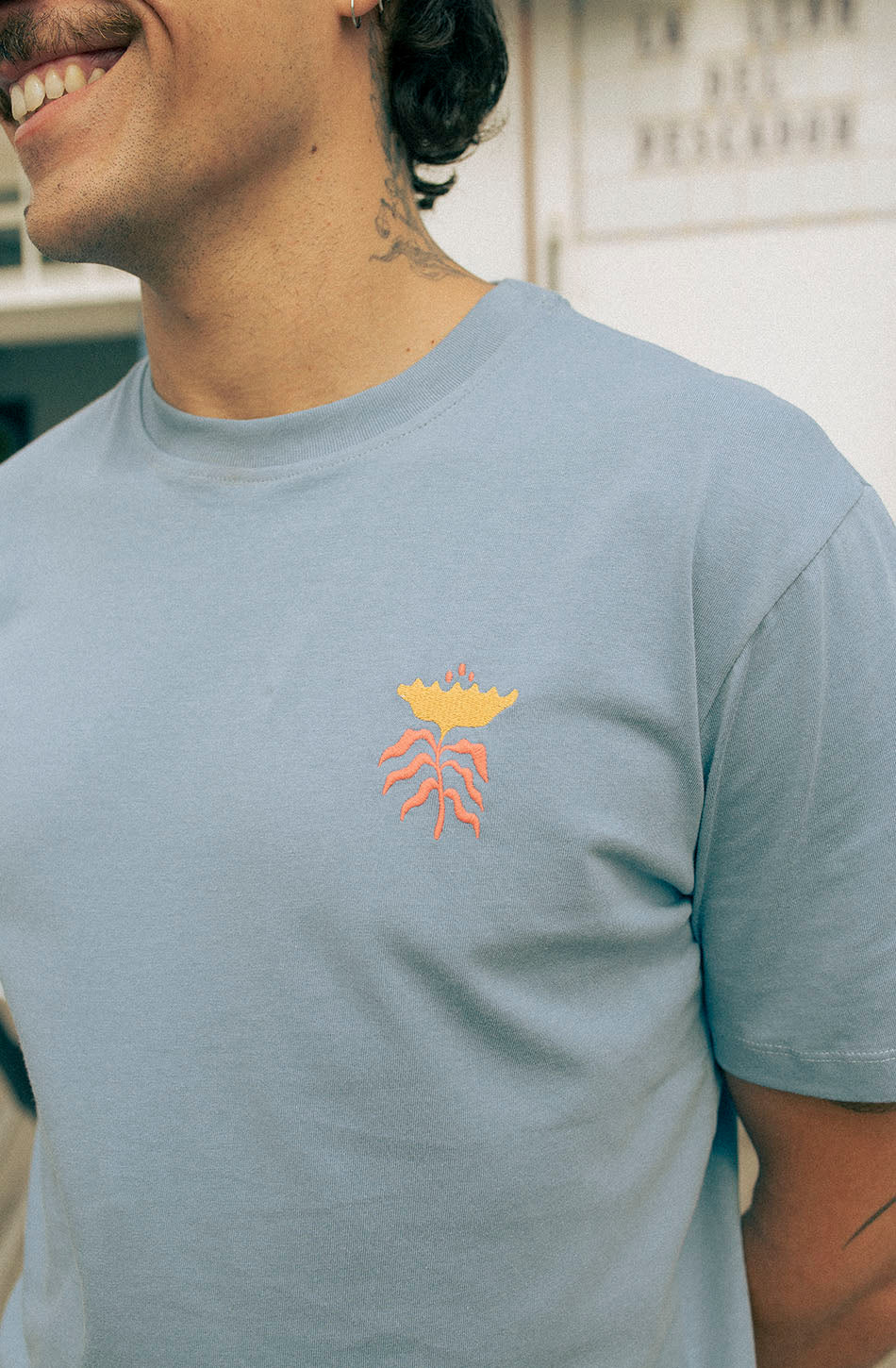 Camiseta Lily Blue