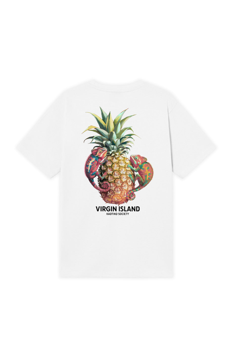 Tropic Island Organic White T-shirt