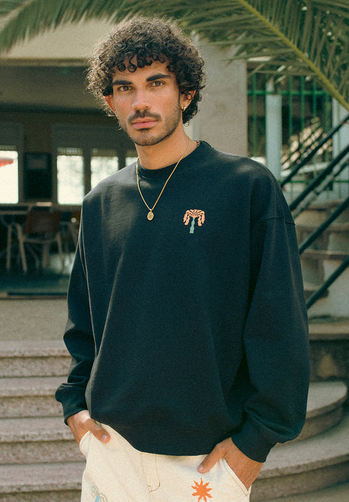 Virgin Paradise Black Sweatshirt