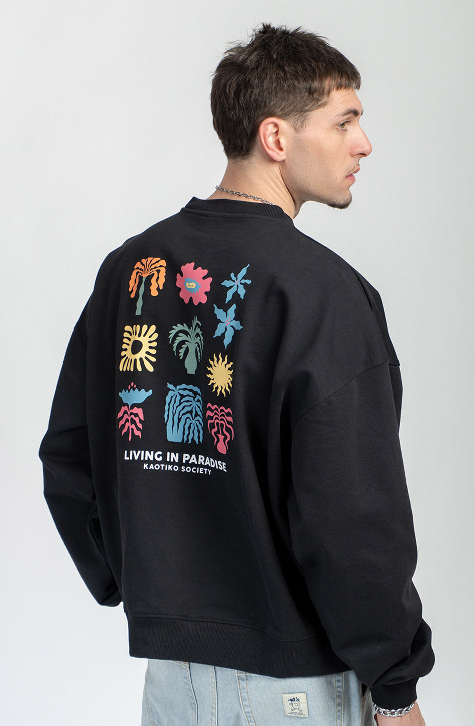 Sudadera Virgin Paradise Black