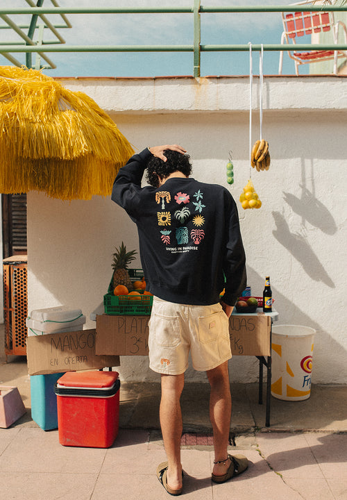 Virgin Paradise Black Sweatshirt