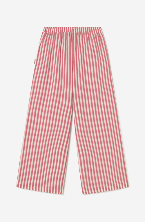 Pantalón Coffee Culture Stripes Red/Ivory