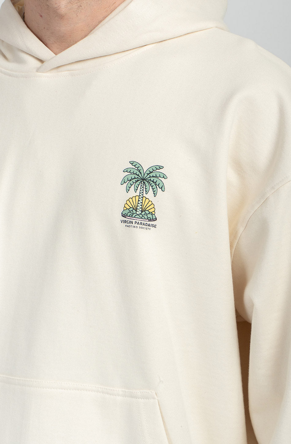 Sudadera Virgin Paradise Ivory