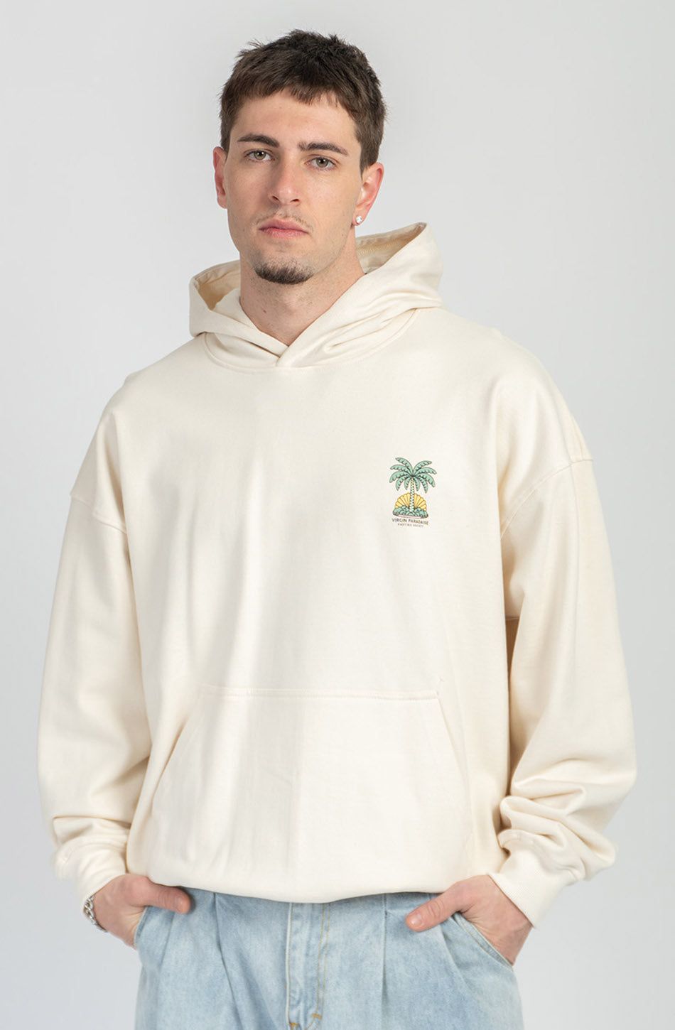 Sudadera Virgin Paradise Ivory