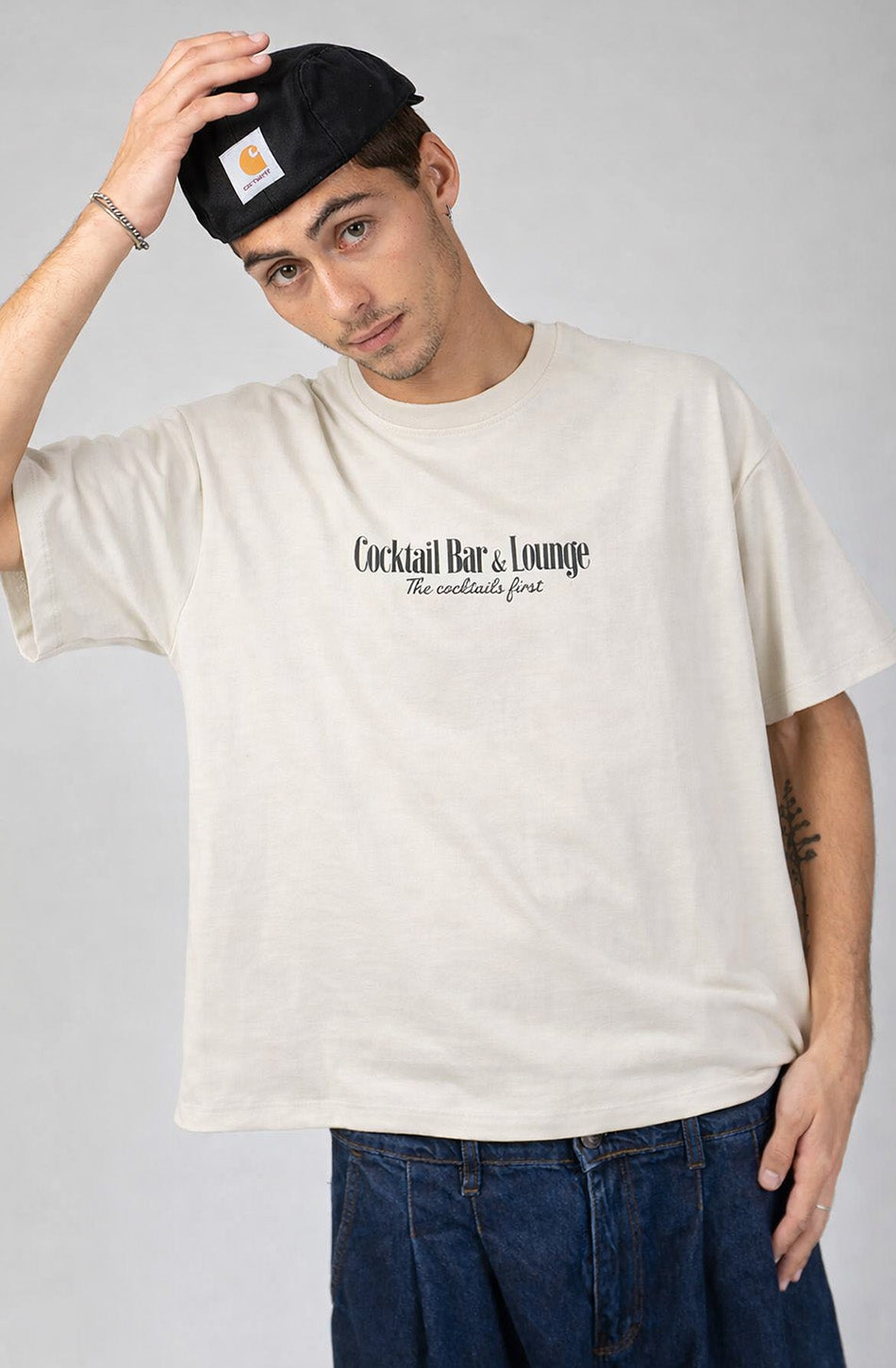 Camiseta  Lost Point Woman Organic Cotton Ivory