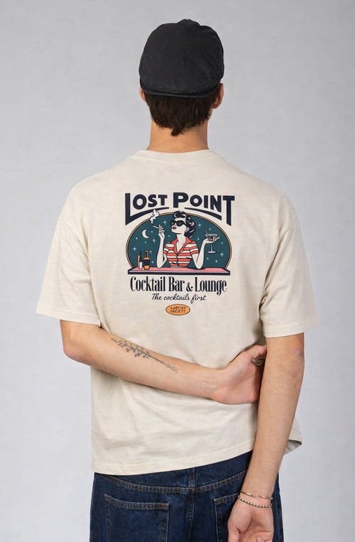 Lost Point Woman Organic Cotton Ivory T-shirt