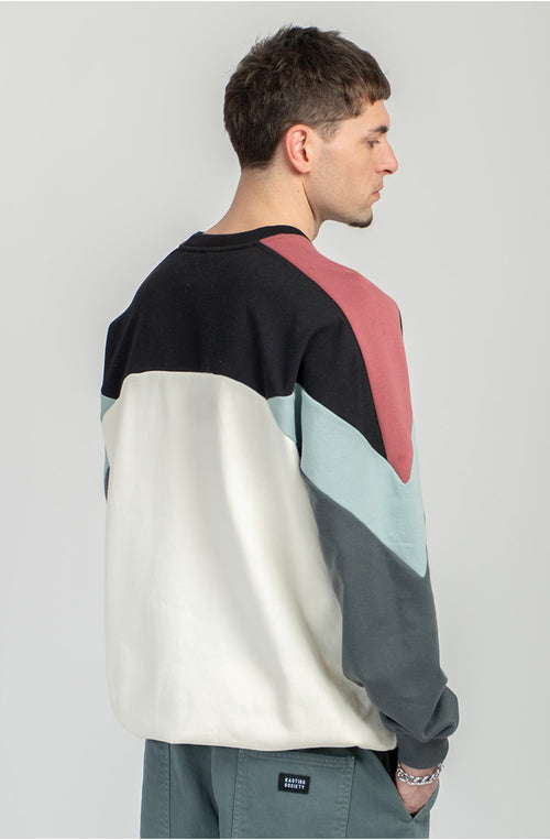 Sudadera Dru/Ivory/Black/Jade/Cloud