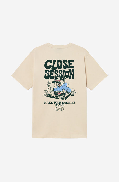 Close Session Organic Ivory T-Shirt