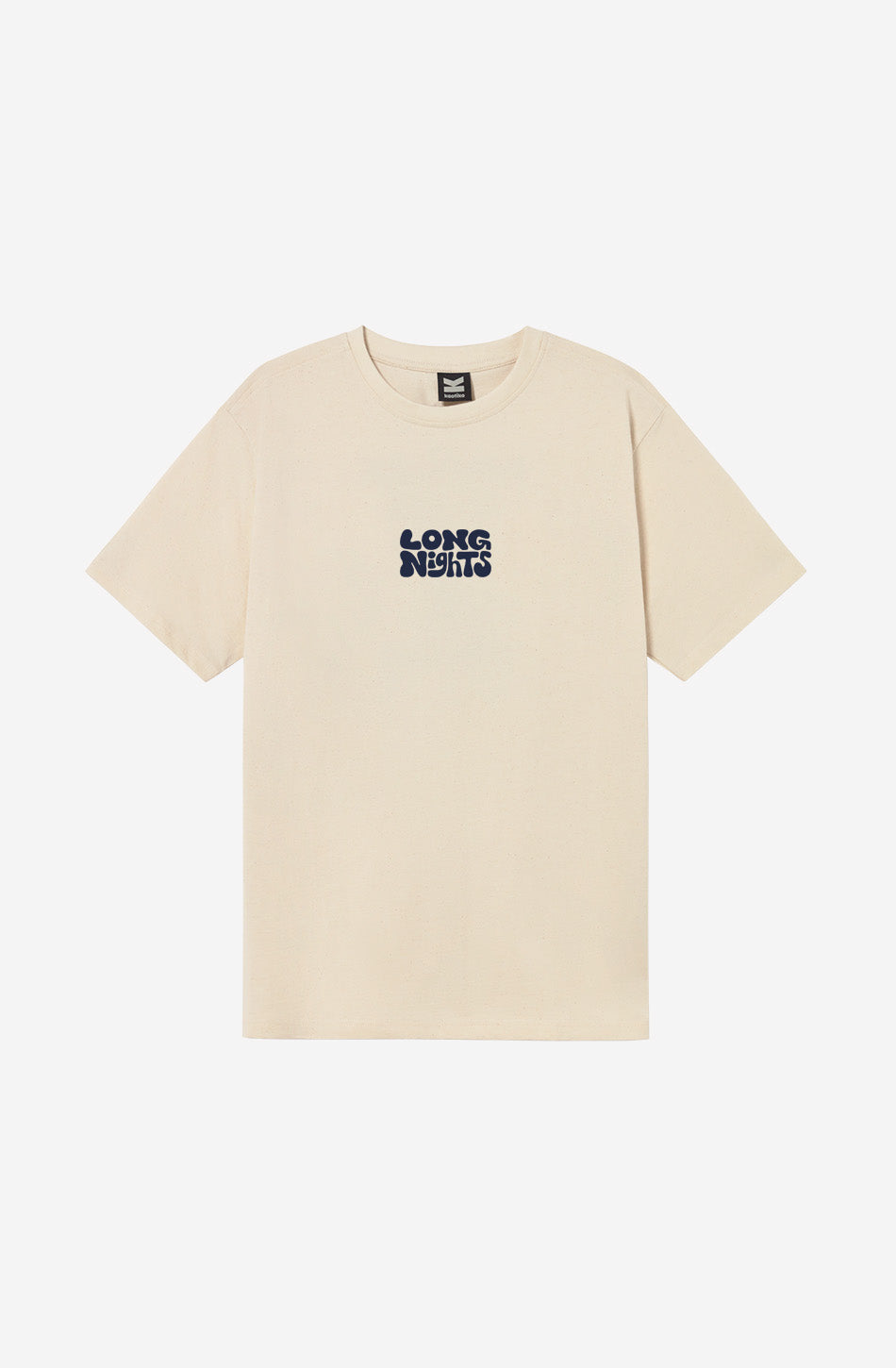 Long Nights Organic Ivory T-shirt