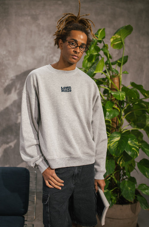 Long Nights Gray Sweatshirt