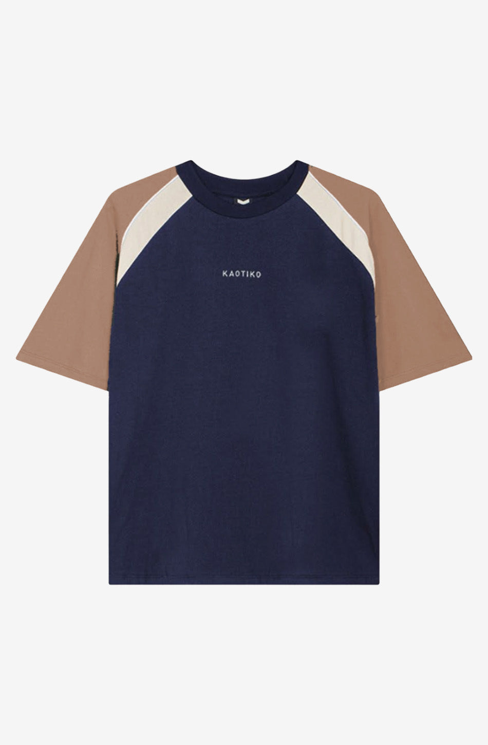 Camiseta Lennox Navy/Camel