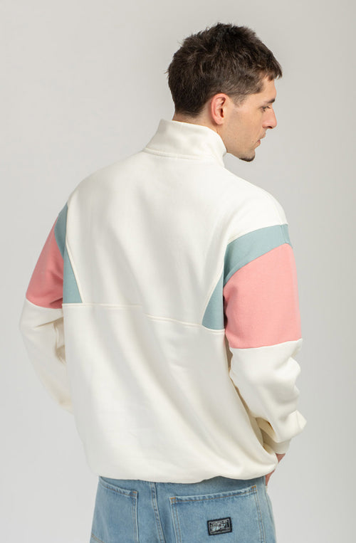 Arthur Yvory/Pale Blue/Salmon Sweatshirt