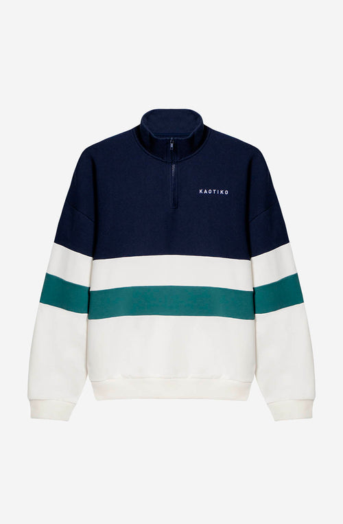 Sudadera Carter Ivory/Navy/Heura