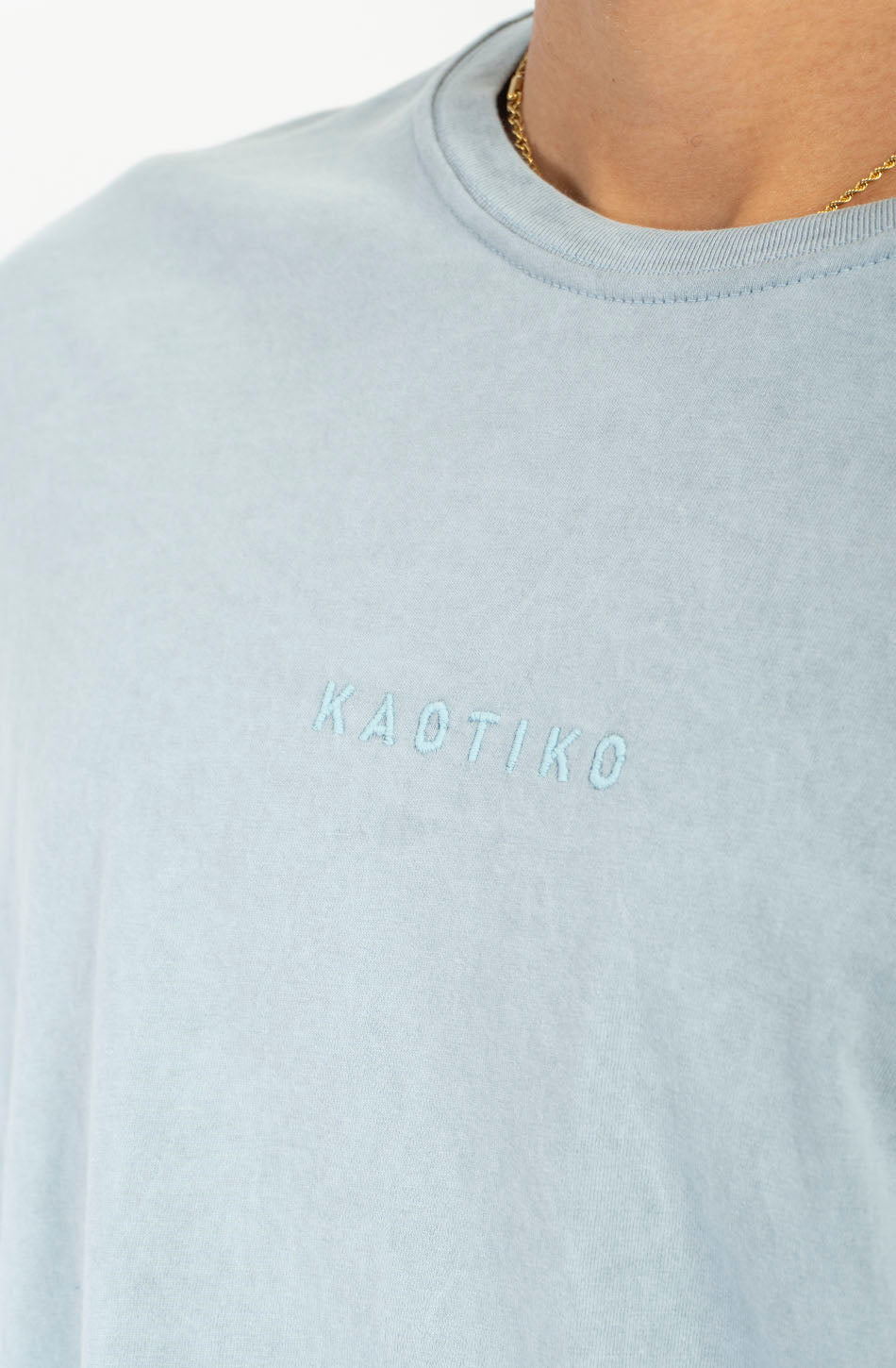 Camisetas Basic Washed Steel