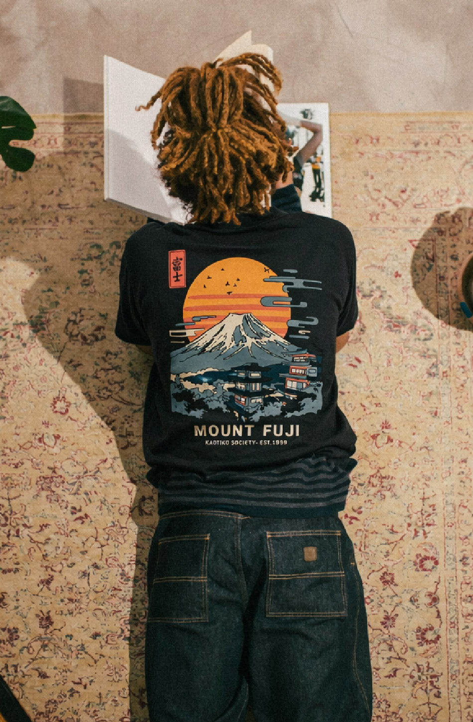 Camiseta Mount Fuji Black
