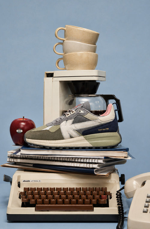 Zapatillas Detroit Multi Suede Khaki