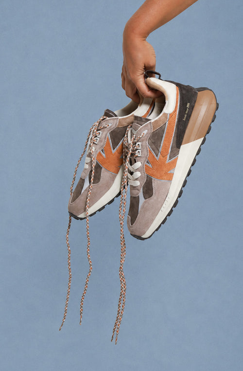 Vancouver Multi Suede French Roast Sneakers