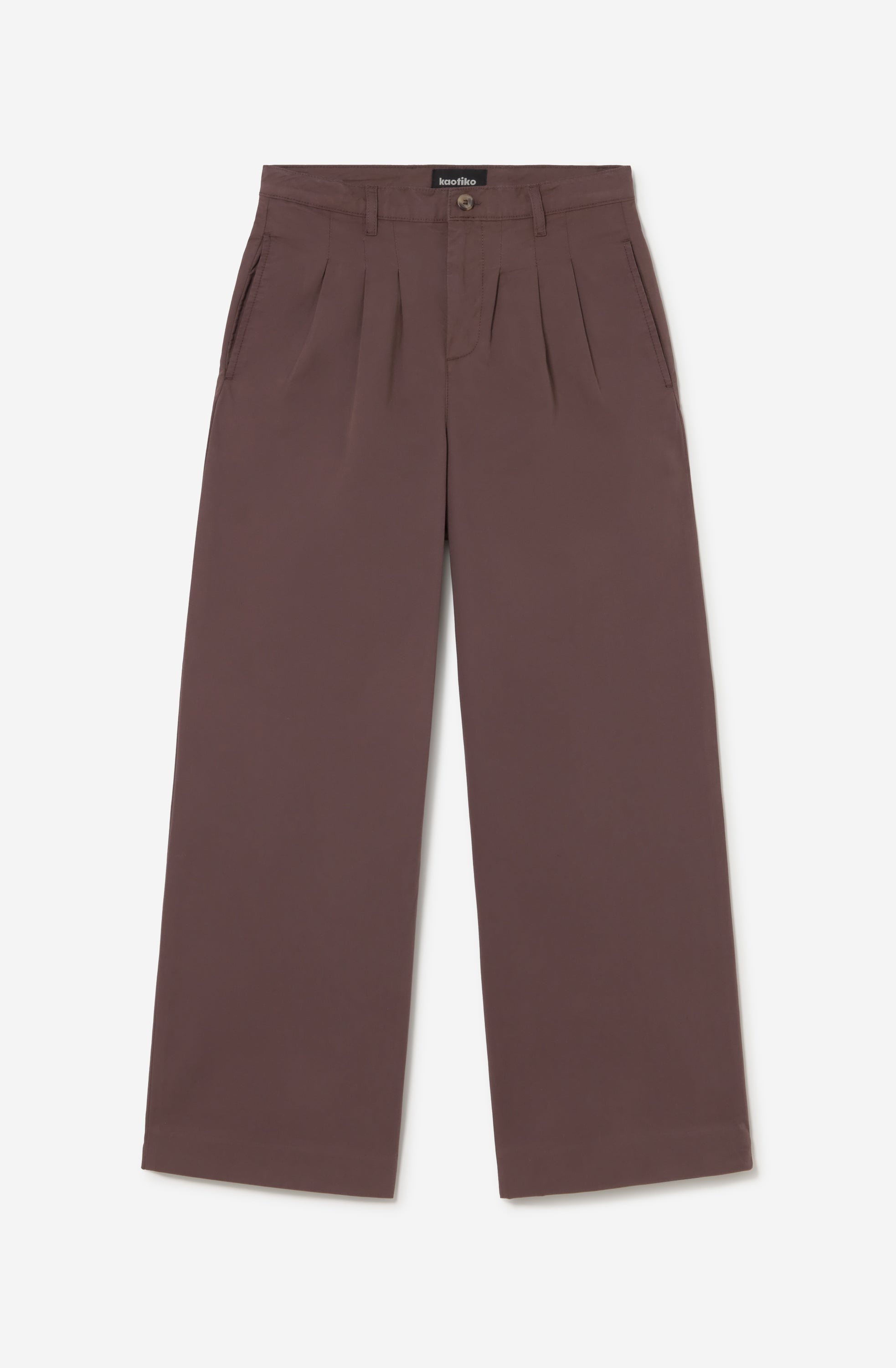 Pantalón  Norway Wide Leg Brown