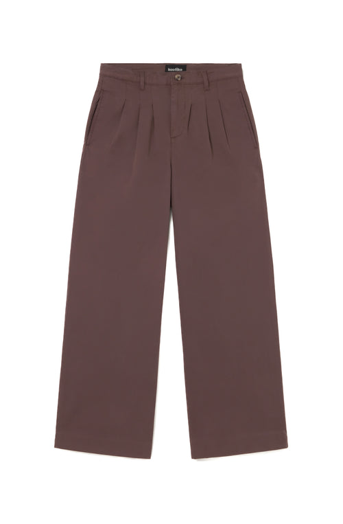 Pantalón  Norway Wide Leg Brown