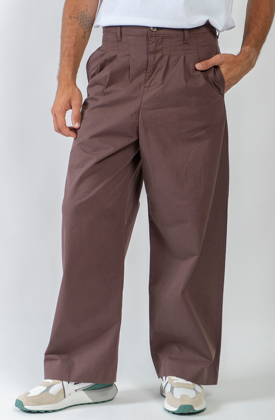 Pantalón  Norway Wide Leg Brown