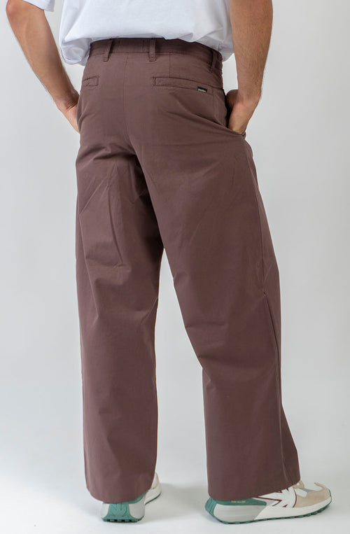 Pantalón  Norway Wide Leg Brown