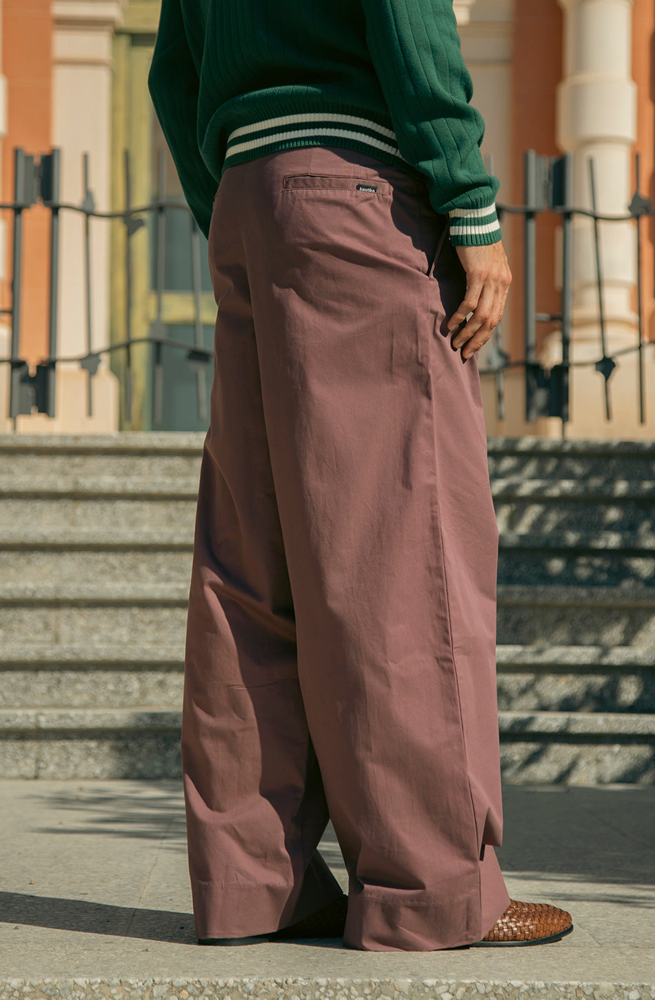 Pantalón  Norway Wide Leg Brown