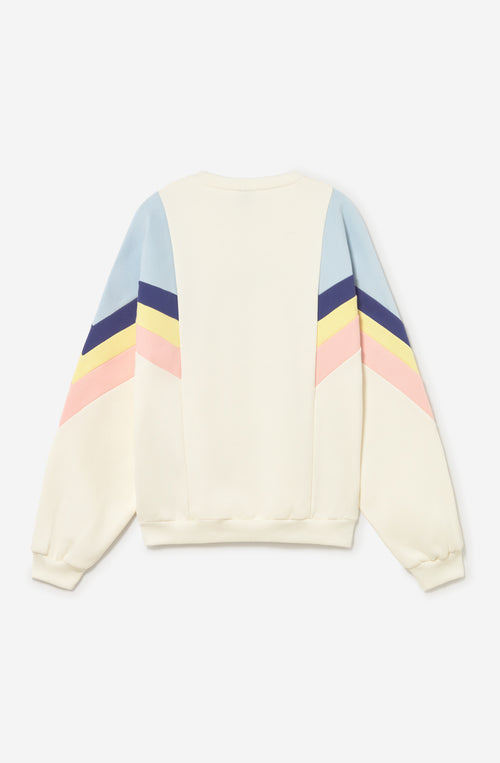 Sweatshirt Ginger Ivory/Blue/Navy/Rose/Yellow