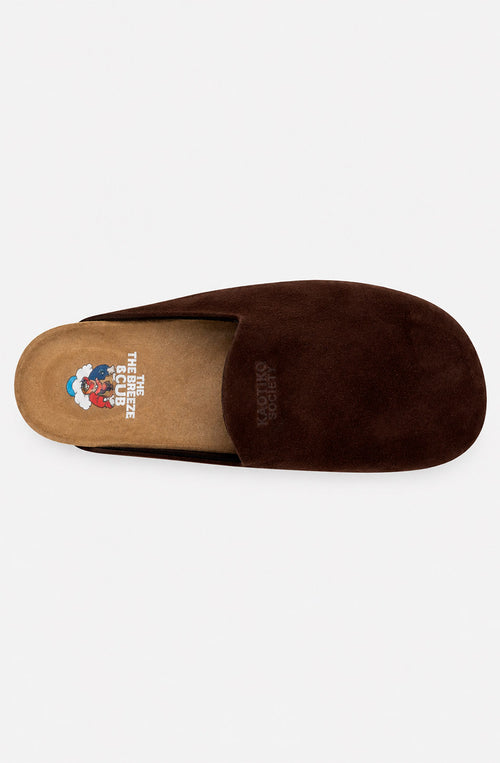 Kaotiko Cloggy Mule Brown Clogs for Women