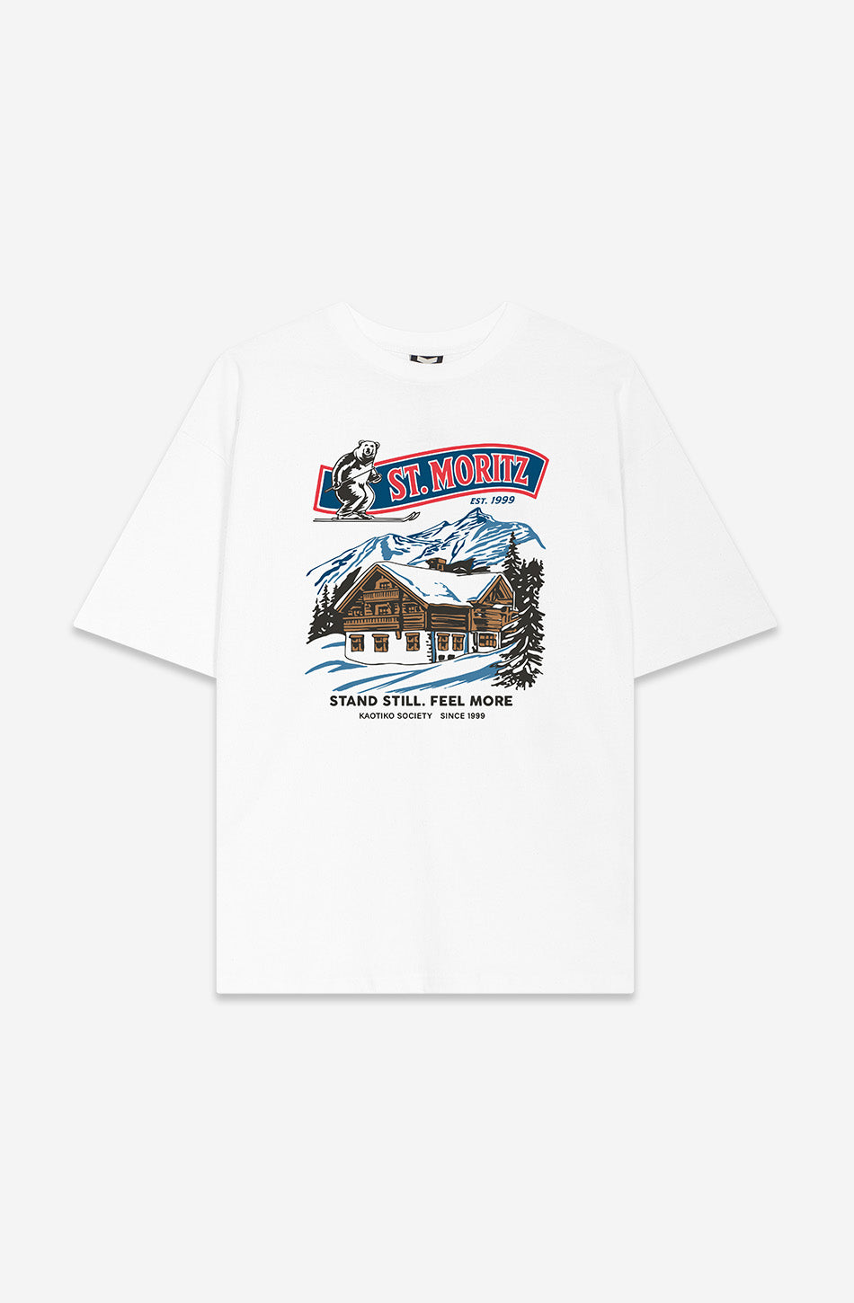 Luxury Vacation White Regular Fit T-Shirt