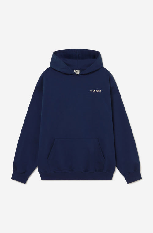 Sudadera Oversize Snow Cocktail Blue