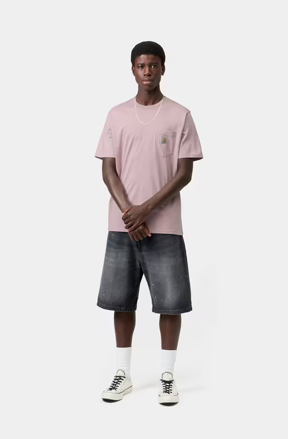Camiseta Carhartt WIP Pocket Hortensia