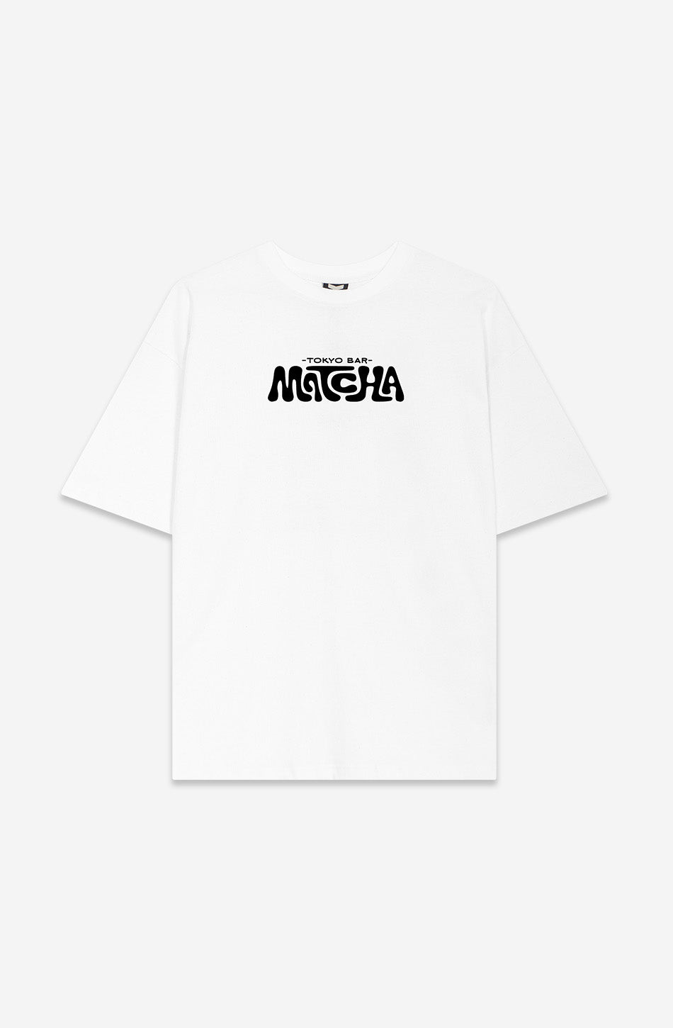 Camiseta Regular Matcha Tokyo White para hombre con diseño gráfico inspirado en Japón Kaotiko BCN
