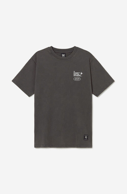 It Doesn't Matter Washed Black T-Shirt