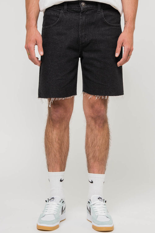 Bermuda Baggy Denim Black