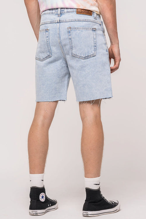 Baggy Denim Acid Short