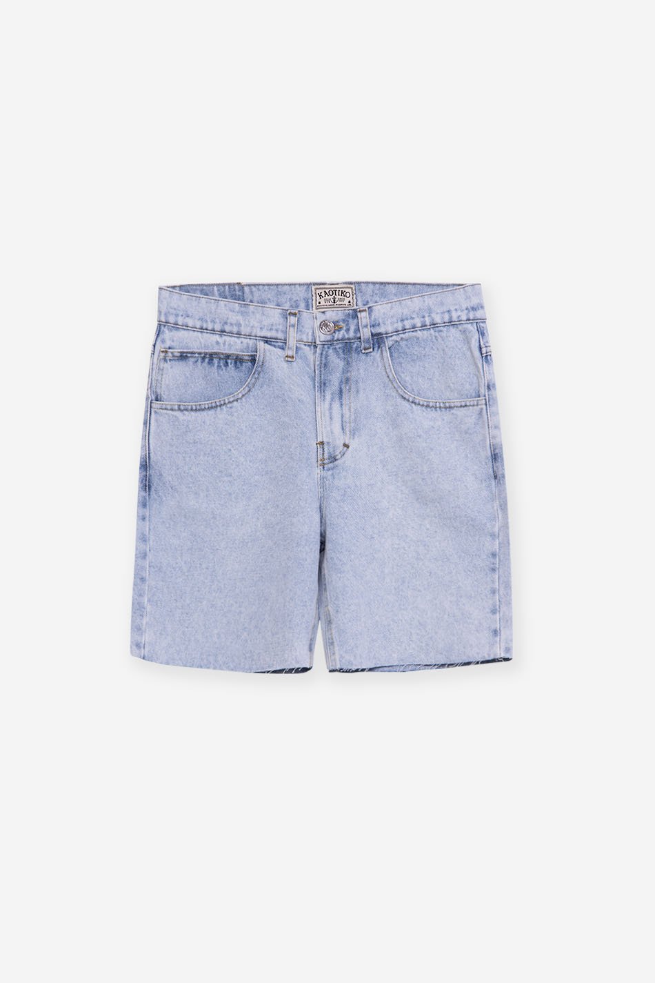 Bermuda Baggy Acid Denim