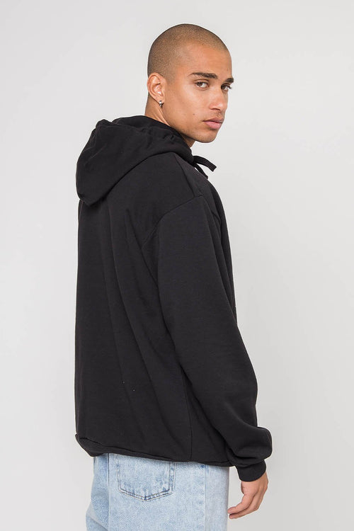 Sweatshirt schwarz mit Kapuze